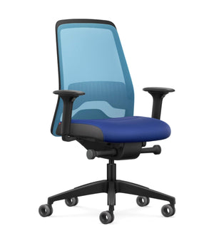 Interstuhl EVERY ACTIVE Edition #06 (EV266) Ergonomischer Bürostuhl mit FLEXTECH 3D Sitzgelenk, Design Lochrollen und Komfortsitz