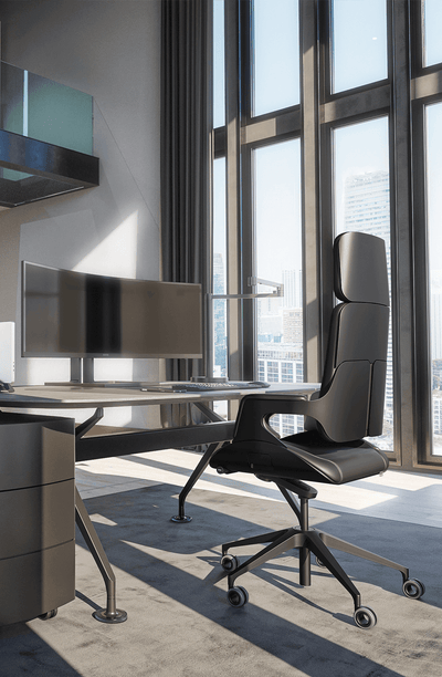 Interstuhl - Interstuhl Silver Black Edition 01 - Bürostuhl - 123HomeOffice