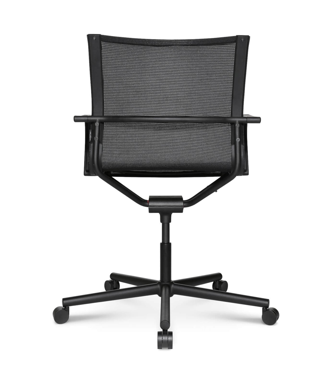 Wagner - D1 Office Arbeitsstuhl Schwarz m. Rollen - OFFICE CHAIRS - Mit Armlehne - 123HomeOffice