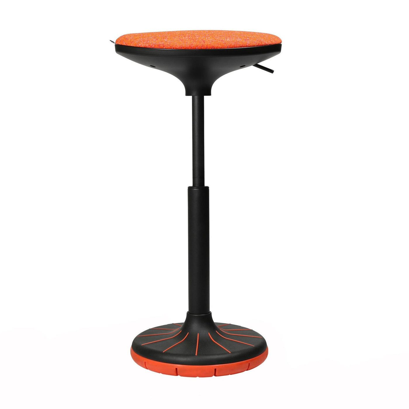 Wagner - W3 3D Hocker / Stool - Sitzhocker - Schwarz Orange - 123HomeOffice