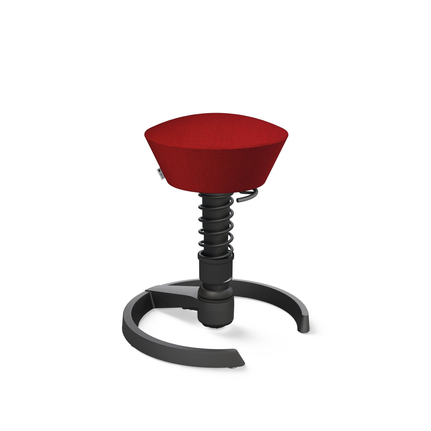 Aeris - Aeris Swopper Black Gleiter - Sitzhocker - Wollmischung (Capture Gabriel) - rot - 123HomeOffice