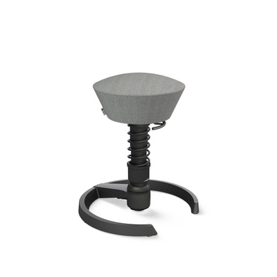 Aeris - Aeris Swopper Black Gleiter - Sitzhocker - Wollmischung (Capture Gabriel) - steingrau - 123HomeOffice