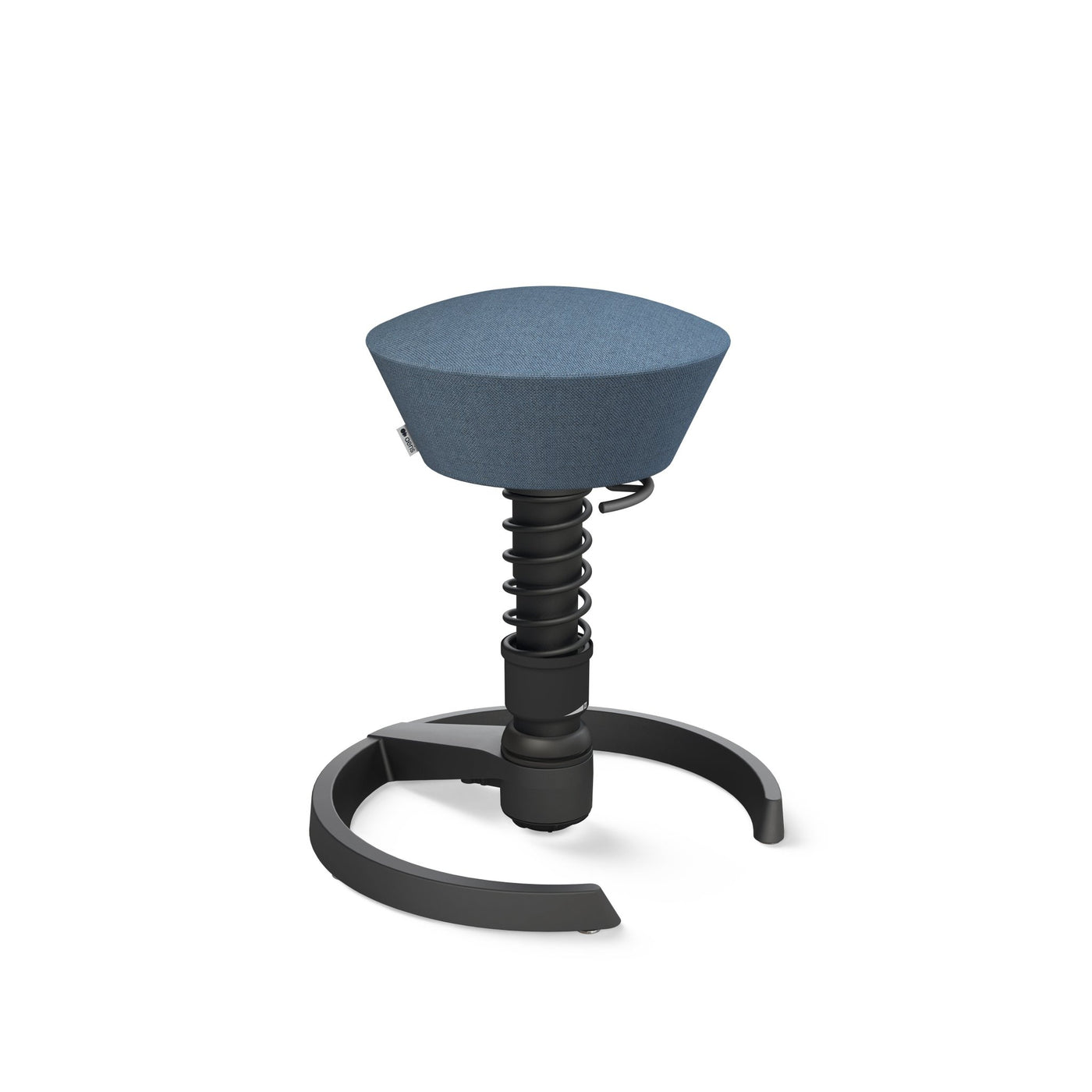 Aeris - Aeris Swopper Black Gleiter - Sitzhocker - Wollmischung (Capture Gabriel) - taubenblau - 123HomeOffice