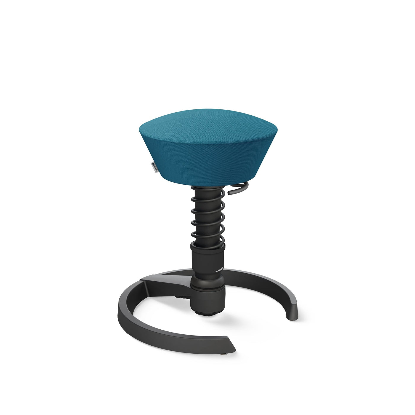 Aeris - Aeris Swopper Black Gleiter - Sitzhocker - Wollmischung (Select Gabriel) - azurblau - 123HomeOffice