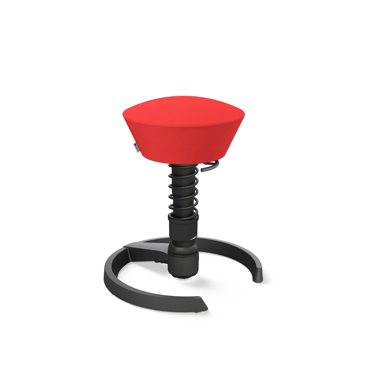 Aeris - Aeris Swopper Black Gleiter - Sitzhocker - Wollmischung (Select Gabriel) - azurblau - 123HomeOffice