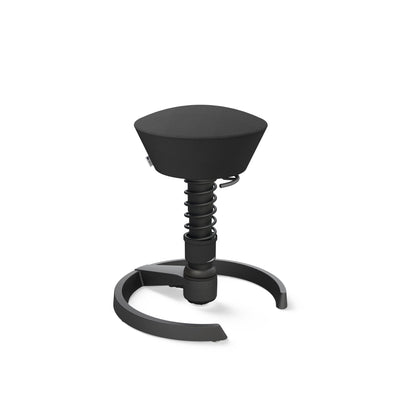 Aeris - Aeris Swopper Black Gleiter - Sitzhocker - Wollmischung (Select Gabriel) - azurblau - 123HomeOffice